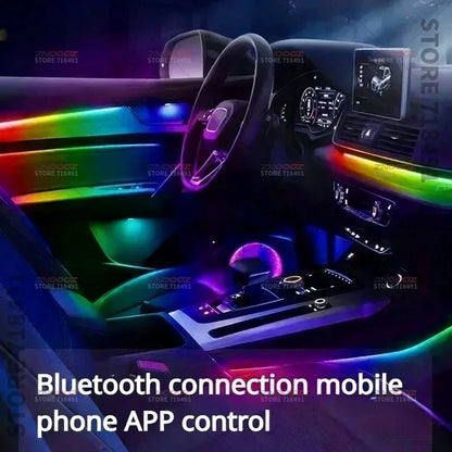For Porsche Macan 22IN1 RGB Interior Acrylic Ambient Hidden