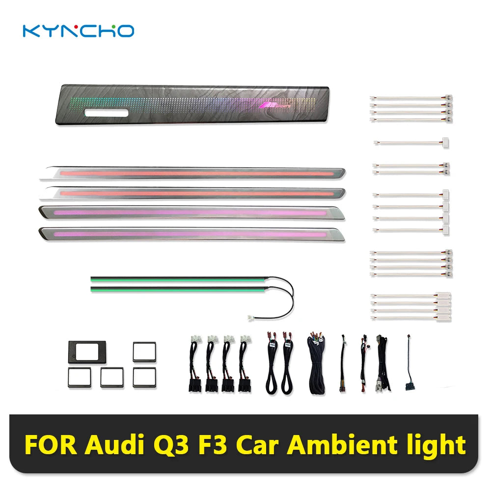 For Audi Q3 B8 Ambient Lighting Kyncho Is Suitable Models From