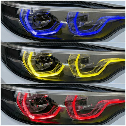 For 2018 2019 2020 BMW F80 Csl Yellow Angel Eyes Drl Modules F82