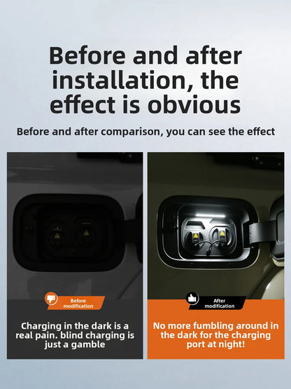 For Chery Icar V27 2026 Charging Port Lighting Automatic Sensing