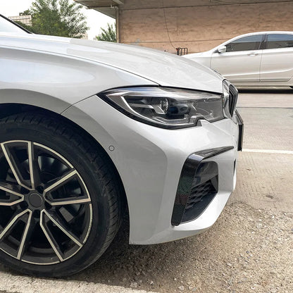 For BMW G20 G21 Front Bumper Lip Spoiler Fog Cover Trim Grille