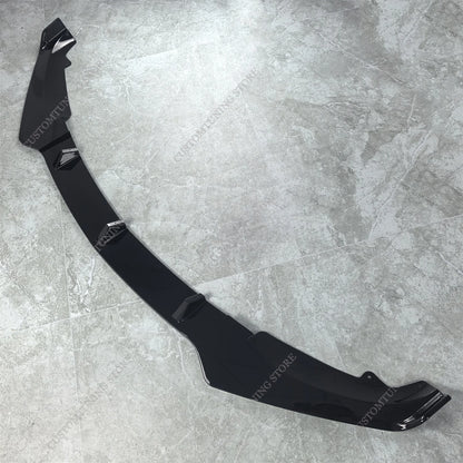 For BMW X5 F15 30D 35I Gloss Black Front Bumper Lip Spoiler
