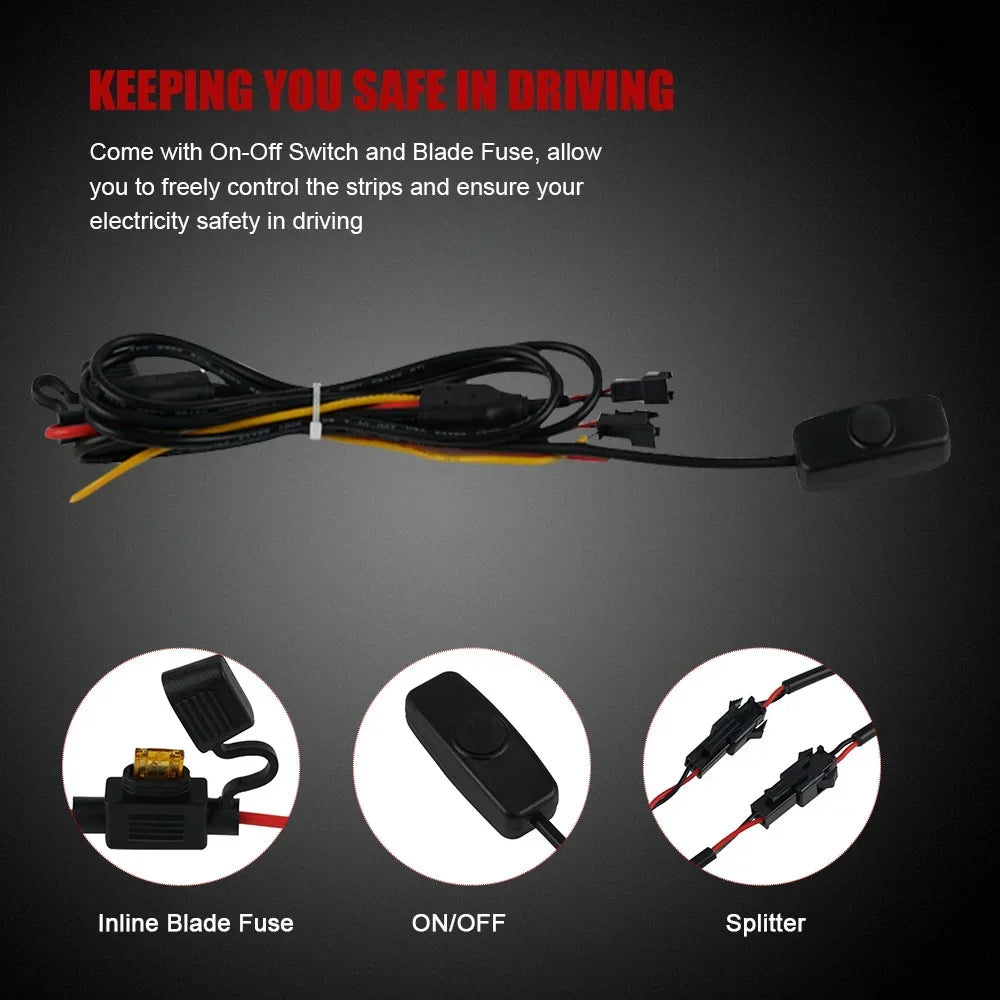 For GMC Sierra 1500 Pickup Rv 2PCS Strip Truck Cargo Bed Running