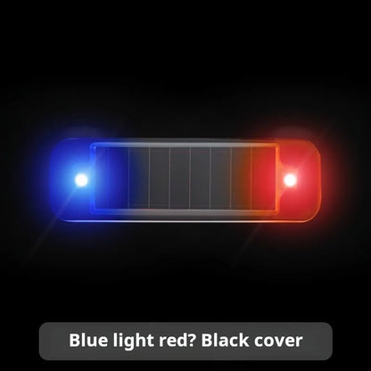 Solar Charging Riding Night anti-rear-end Motorcycle Electric