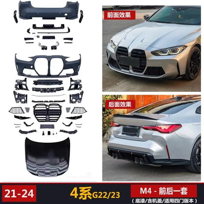 For BMW 4 Series G22 G23 Body Kit Surround G26 2021-2024 Upgrade