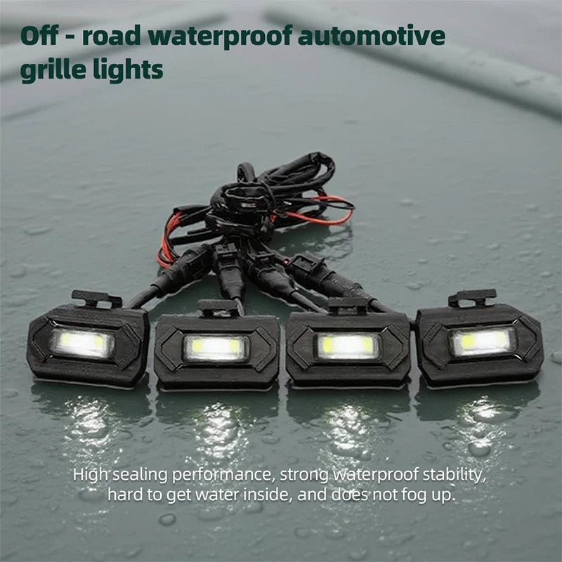For Toyota Tacoma 2020 2021 Front Grill Amber White Brightness