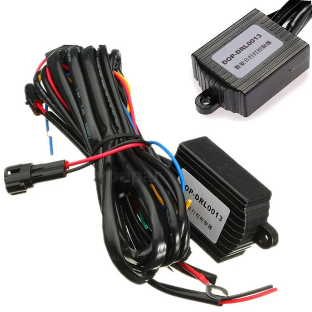 Drl Controller Daytime Running Relay Harness Dimmer Main In