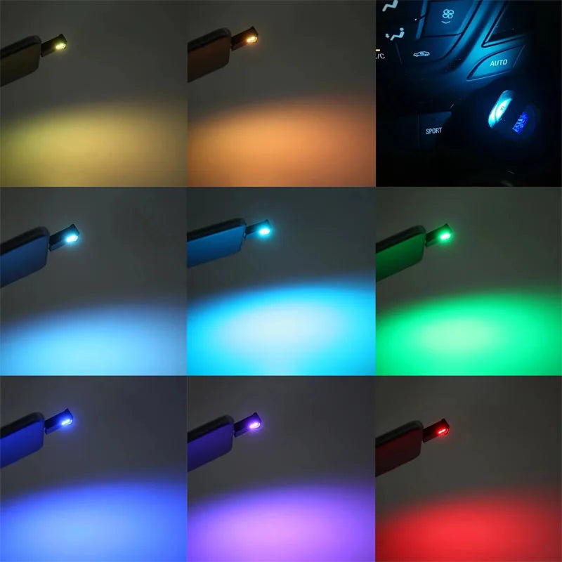 MINI USB Ambient Interior Atmosphere Emergency Lighting Plug Play