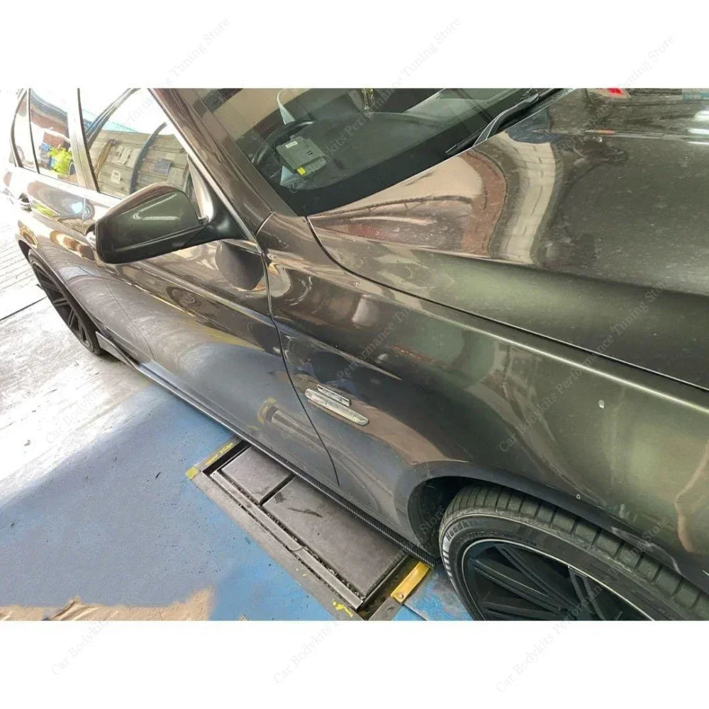 For BMW F10 F11 Side Skirts Extension Rocker Panels Lip
