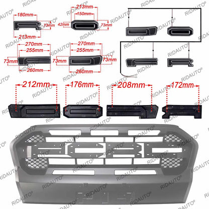 For Ranger 2015-2021 T8 T7 Raptor Pickup Truck Modified Letter