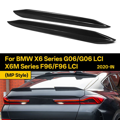 For BMW X6 Series G06 G06 Real Dry Carbon Fiber Rear Window