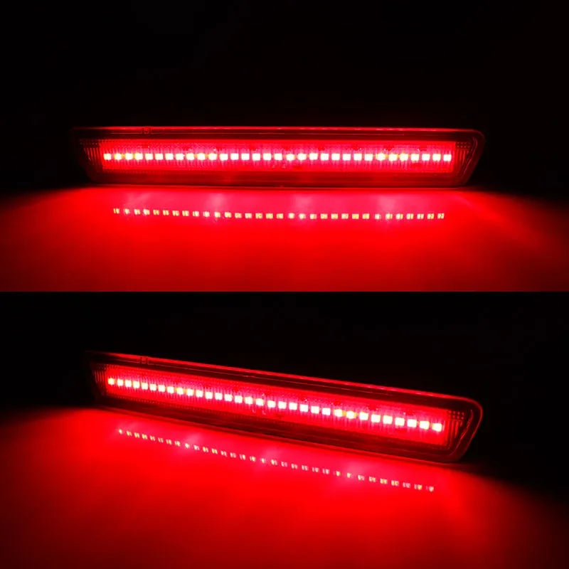 For Ford Mustang Red LED Rear Bumper Side Marker Parking Fender