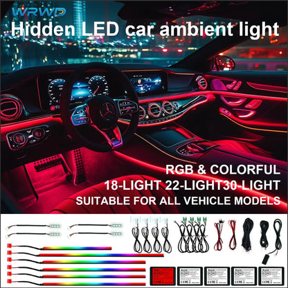 Symphony Ambient RGB 128 Color Interior Strip Acrylic Backlight