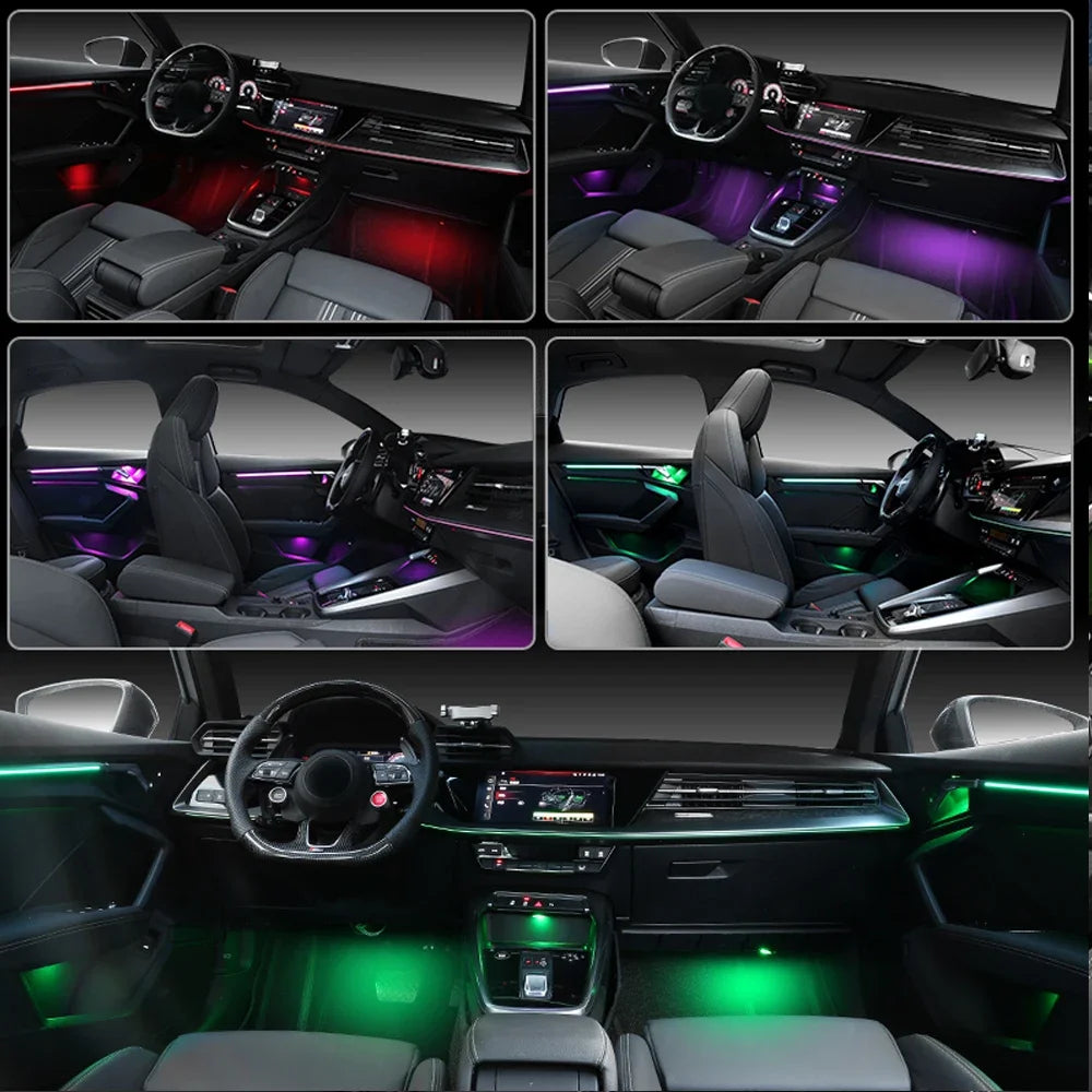 For Audi A3 8V 8Y S3 30-color RS3 2013-2025 Ambient Dashboard