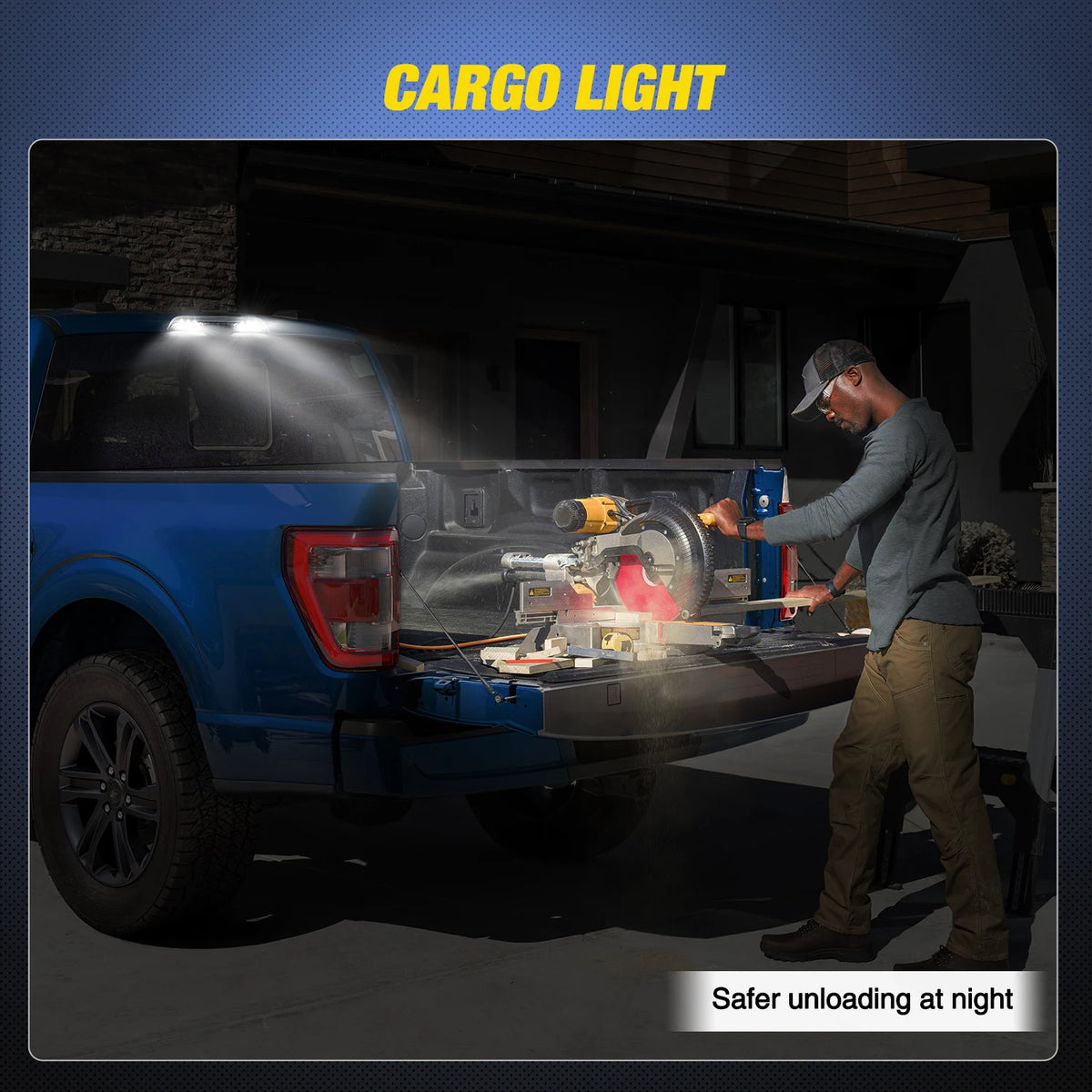 Nilight Third Brake Tail Mount 3RD Stop Cargo Reverse