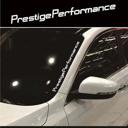 1PC Prestige Performance Graphic Front Windshield Decal Vinyl