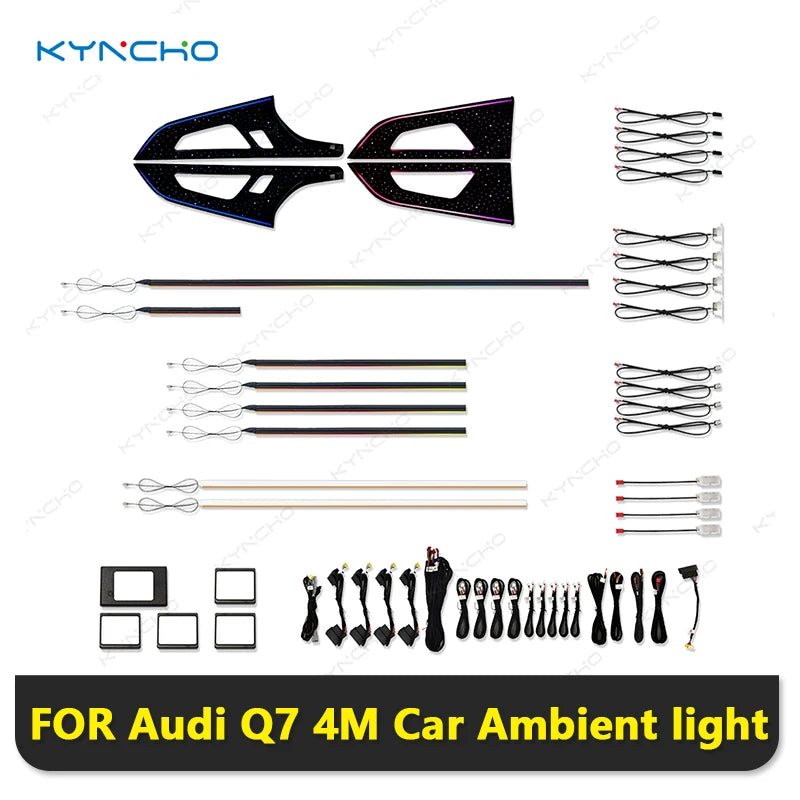 For Audi Q7 Ambient Lighting Models Kyncho Is Suitable From 2010