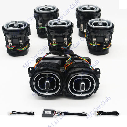 For Mercedes Benz C-Class W206 2022 Colours Air Vents RGB