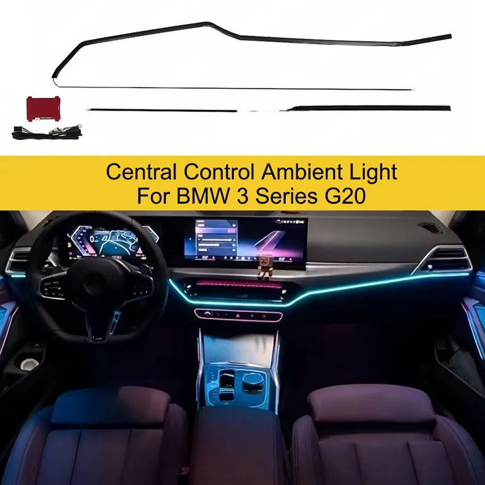 For BMW 3 Sereis G20 Facelift Copilot Dash Radio Button Ambient
