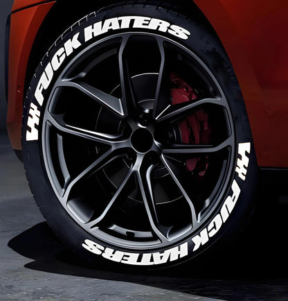 For Use On four-wheel Vehicles Or Fuckhaters Tire Stickers Wolf