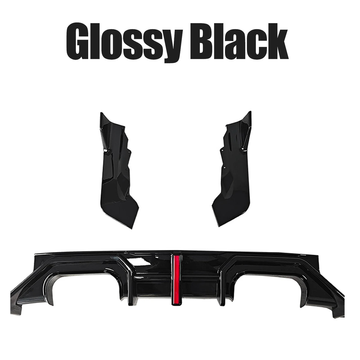 For BMW M2 G87 2023 2024 Rear Bumper Lip Diffuser Spoiler
