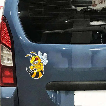Angry Wasp Bumblebee Sticker Vinyl Decal Waterproof Rear Window