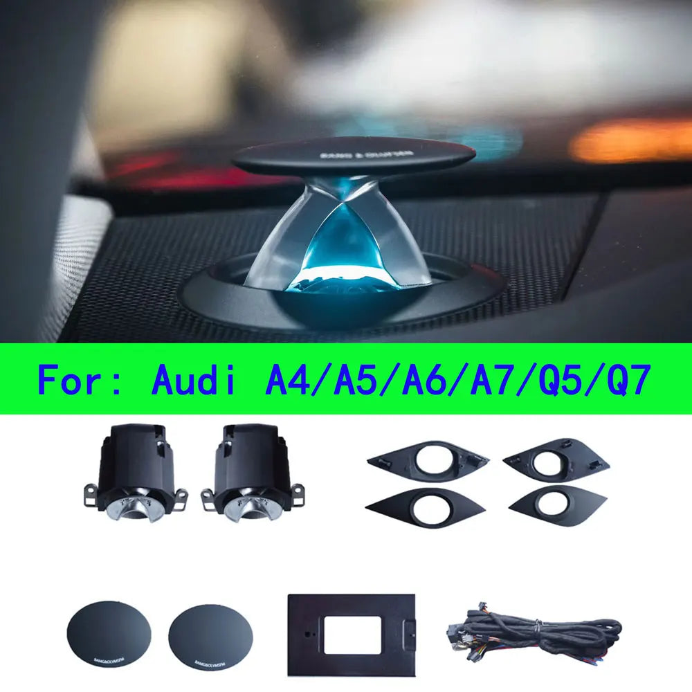 For Audi A4 A5 A6 A7 Colour Lifting Tweeter Speaker Q5 C7 C8 B9