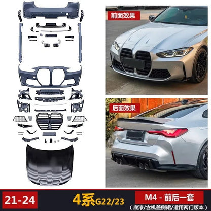 For BMW 4 Series G22 G23 Body Kit Surround G26 2021-2024 Upgrade