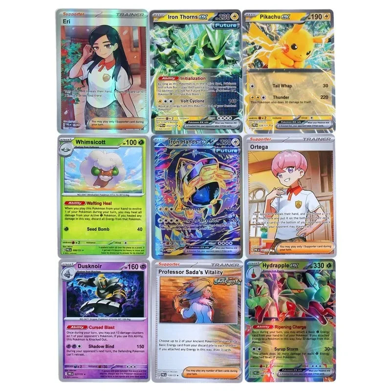 360 Piezas Set De Cartas Pok Mon En Ingl