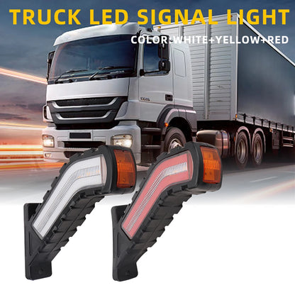 12-24v 2PCS Side Marker Warning Rear Tail External Trailer