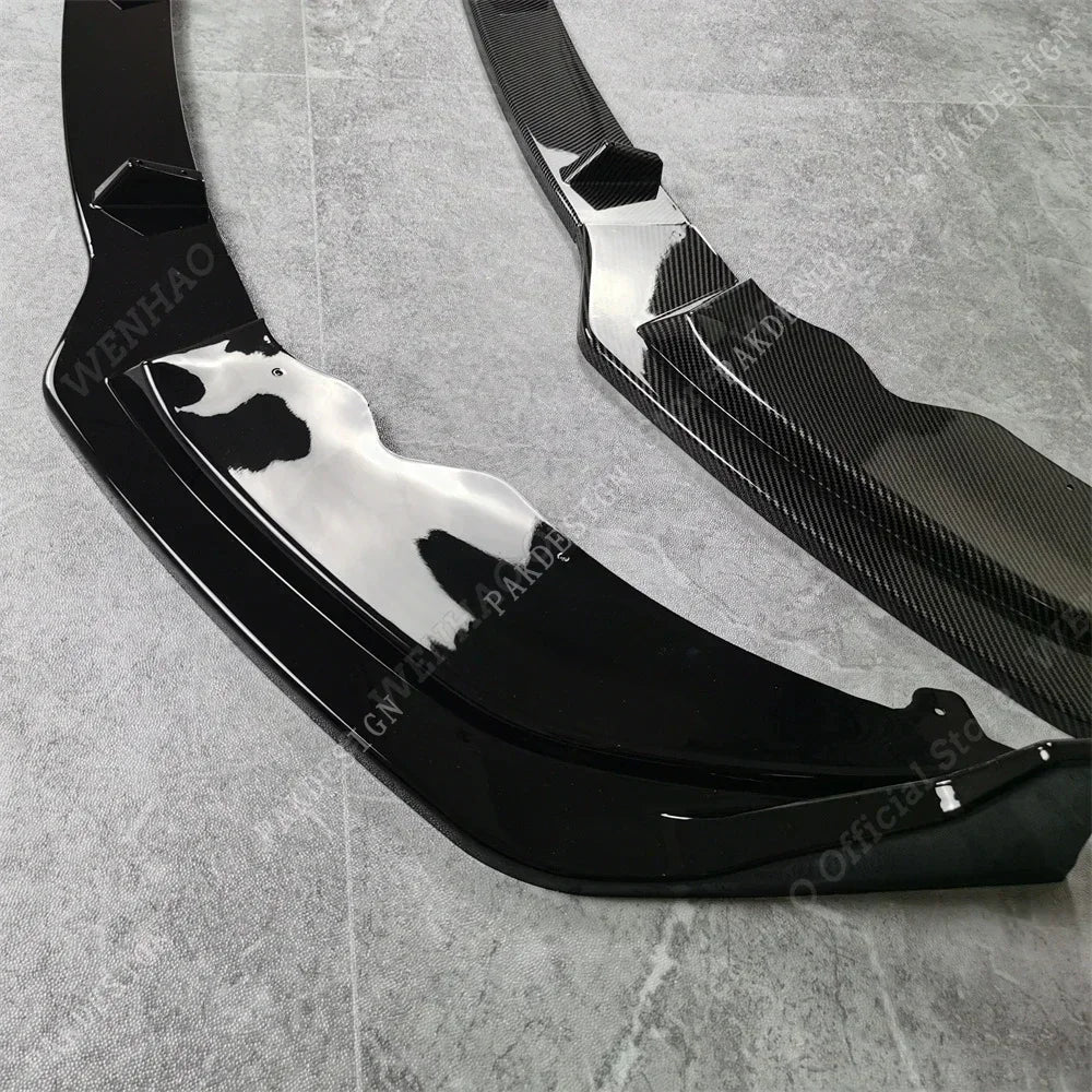 For BMW 2 Series F44 225I Mp Front Bumper Spoiler Lip Splitte