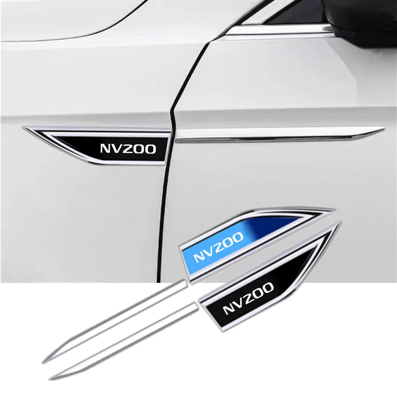 For Nissan NV200 2010-2021 2022 Emblem Fender Blade Decal Badge