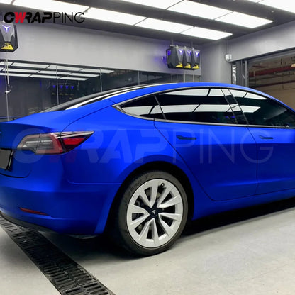 Wrap Vinyl Decal self-adhesive anti-scratch Film Romanee Blue