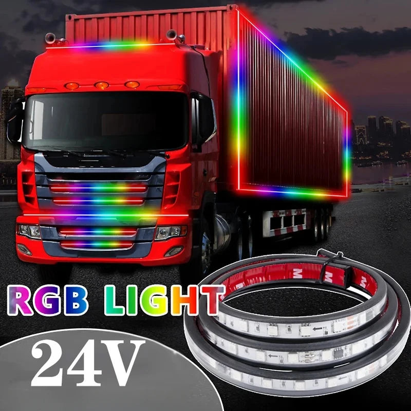 RGB Strip Trucks Operating On 24V An Ambient Lighting
