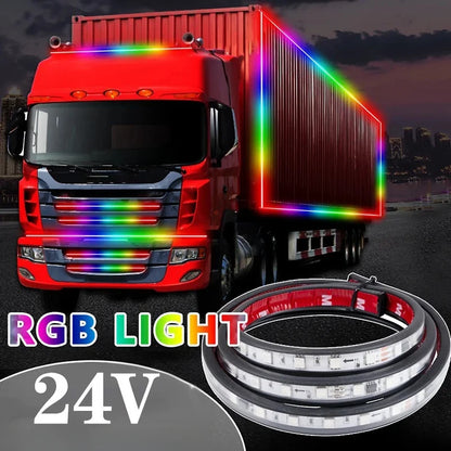 RGB Strip Trucks Operating On 24V An Ambient Lighting