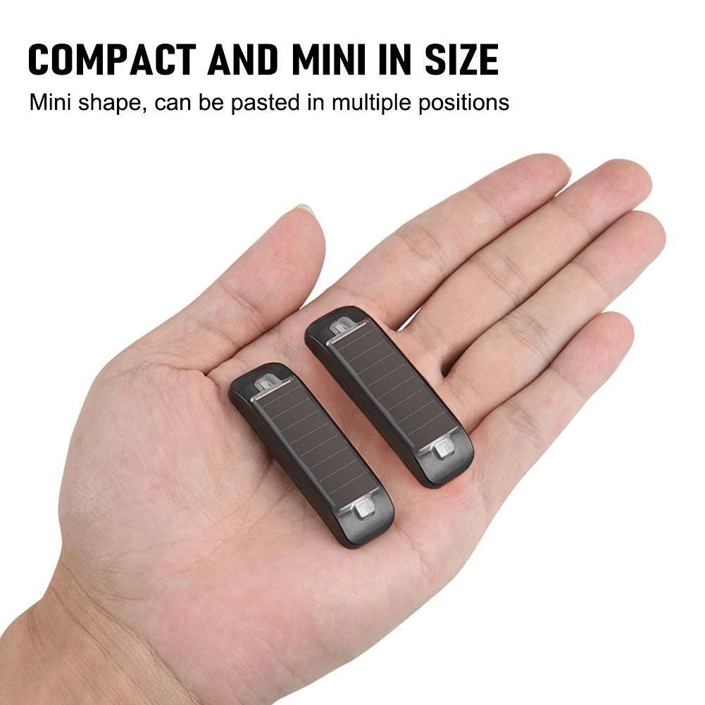 1PCS Solar Powered Alarm anti-theft Flashing Simulated Caution