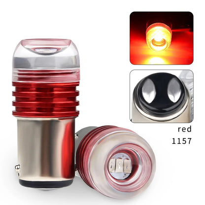 10PCS 12V Rear Taillight Tail Brake Strobe Flashing Motorcycle