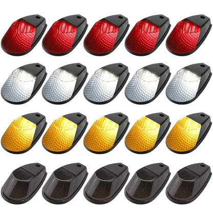 For Volvo Camper Amber White Red Cab Roof Running 12V 24V Marker