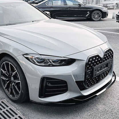For BMW 4 Series G26 M Sport 2020-2023 Front Bumper Spoiler Lip