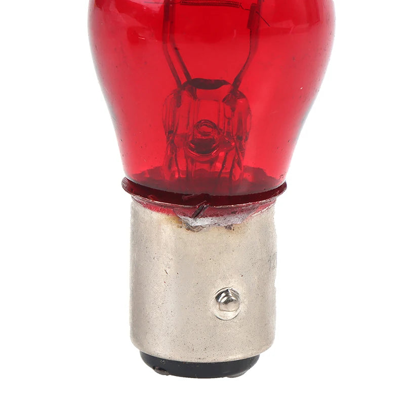 2PCS baw15d Red Brake Stop Tail Bulb 12V Turn