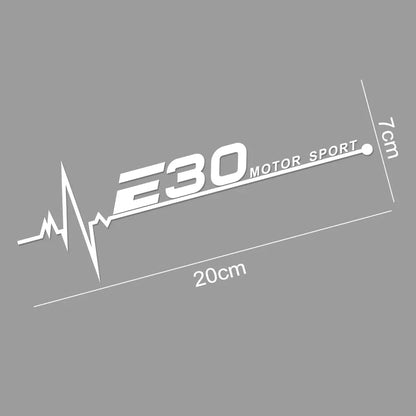 For BMW E46 E90 E91 E60 Side Window Sticker Decor Film Decal E39