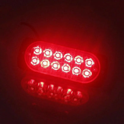 2PCS Urgent 12V 24V Strobe Warning Truck Van Bus