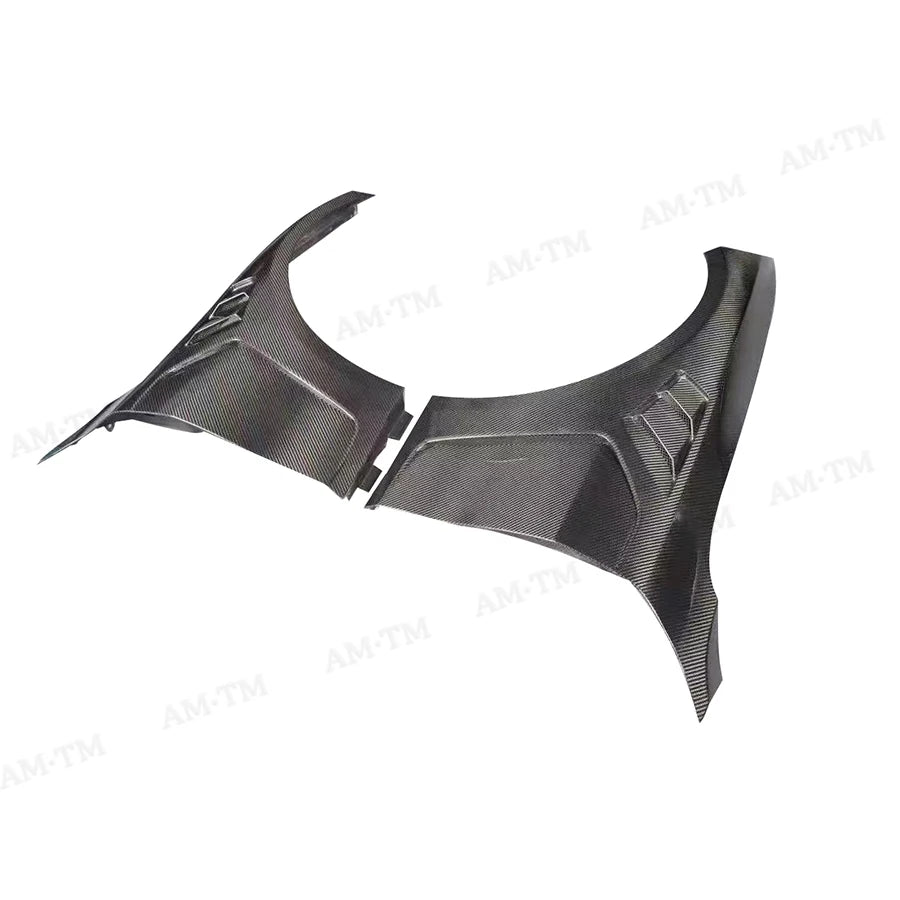 For BMW M3 M4 G80 G82 G83 Dry Carbon Fiber Front Fender Vent