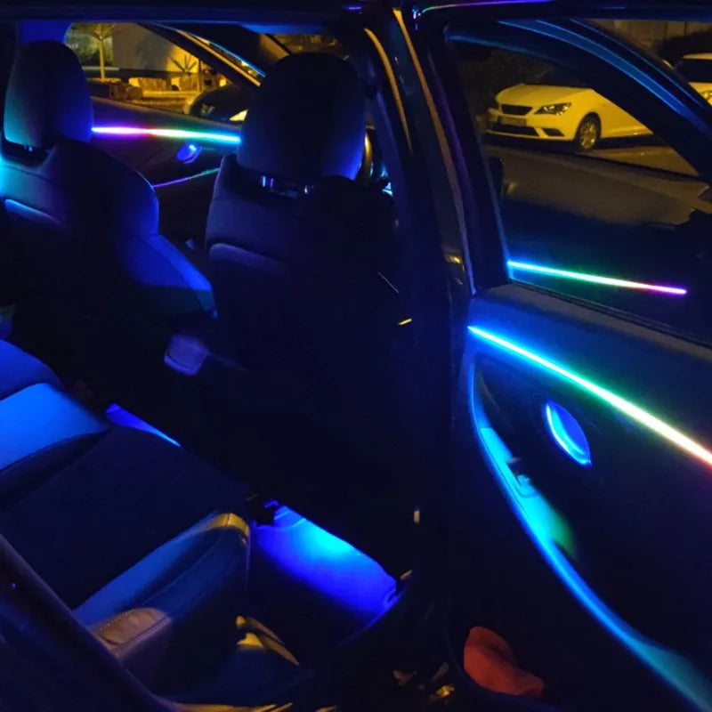 Symphony Ambient RGB Color Interior Acrylic Guide Atmosphere In