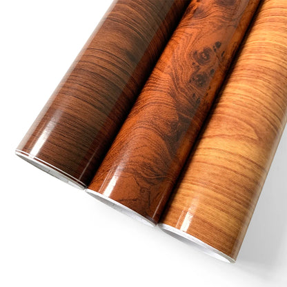 Sticker self-adhesive Wrap Vinyl Wood Grain Textured Internal