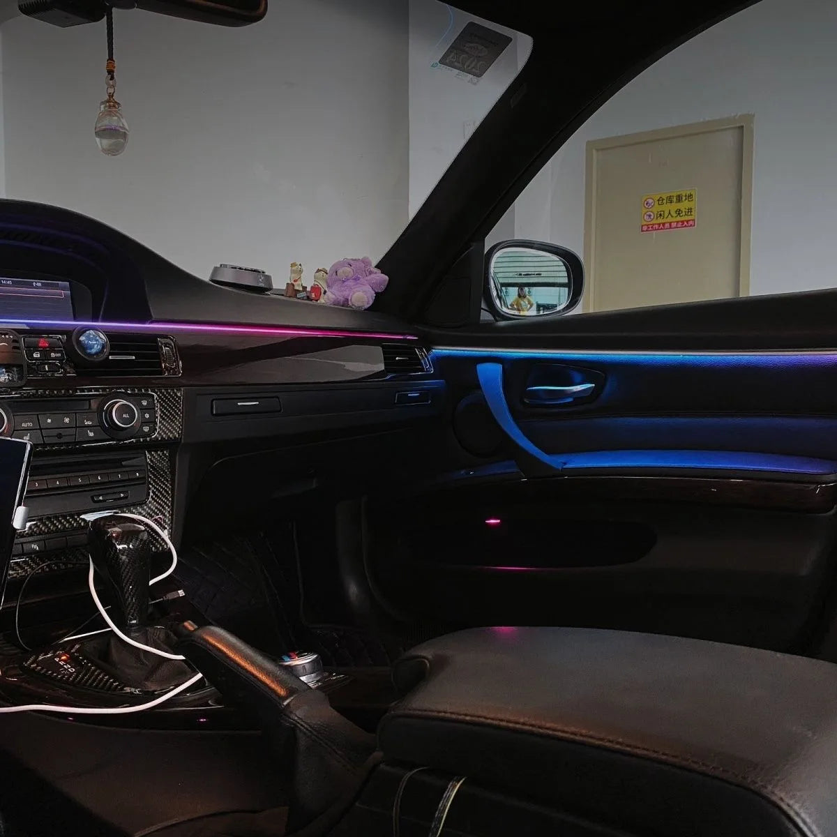 For BMW 3 Series E90 B Colors RGB Symphony Ambient Kit Luetooth