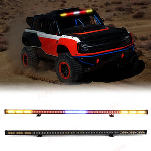 Inch Strobe Warning Drl 216LED Traffic Windshield Brake Reversing