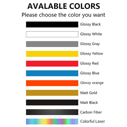 For MINI Door Side Stickers Decal Kit Wrap Vinyl Film Waterproof