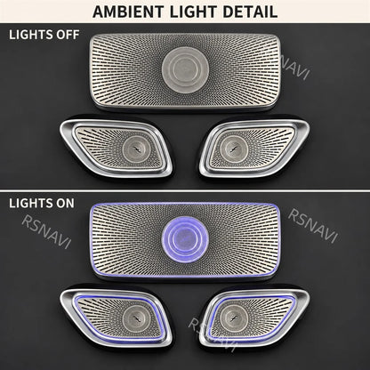 For Mercedes-Benz E-Class W214 2024-2026 Overhead 3-piece Rear