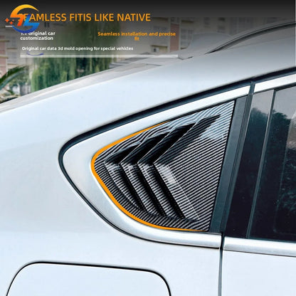 For BMW X4 F26 2014-2018 Window Blind Triangle Window Sticker